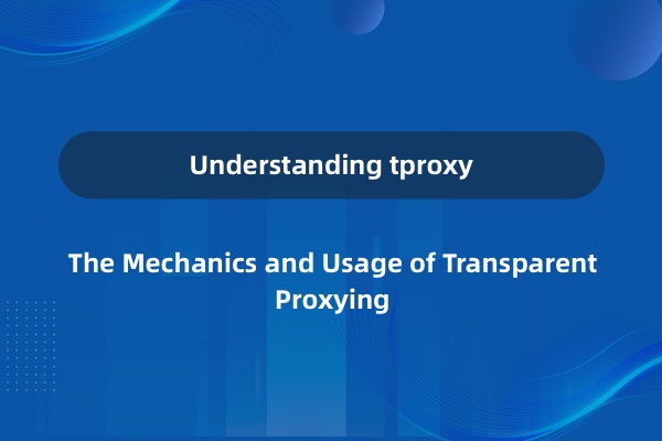 什么是 tproxy 透明代理？